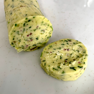 Mantequilla de ajo y perejil