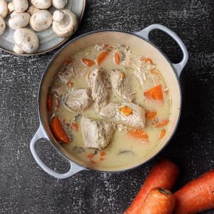 Blanquette de pavo