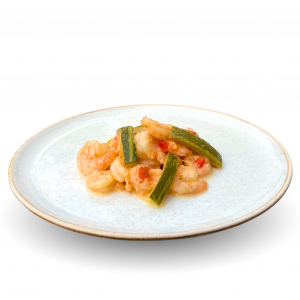 Curry de camarones