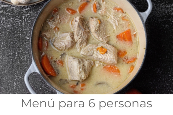 Menú para 6 personas