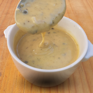 Salsa pimienta verde