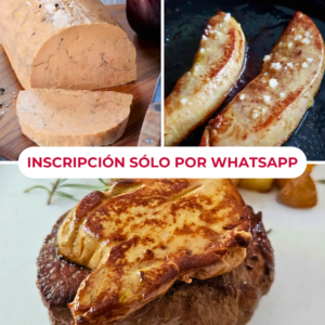 Clase de cocina "Especial foie gras"